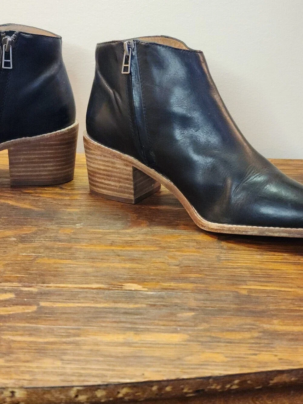 Madewell black leather